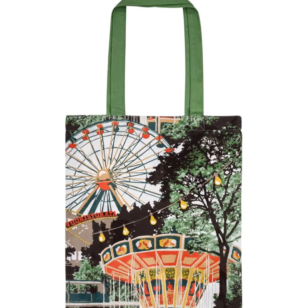 Vallila Kangaskassi x Linnanmäki Lintsi 36x42cm multi New
