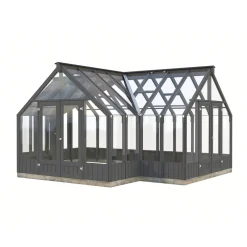 Kasvihuone Emilia 19,1 m2, turvalasi, puurunko - Palmako Hot