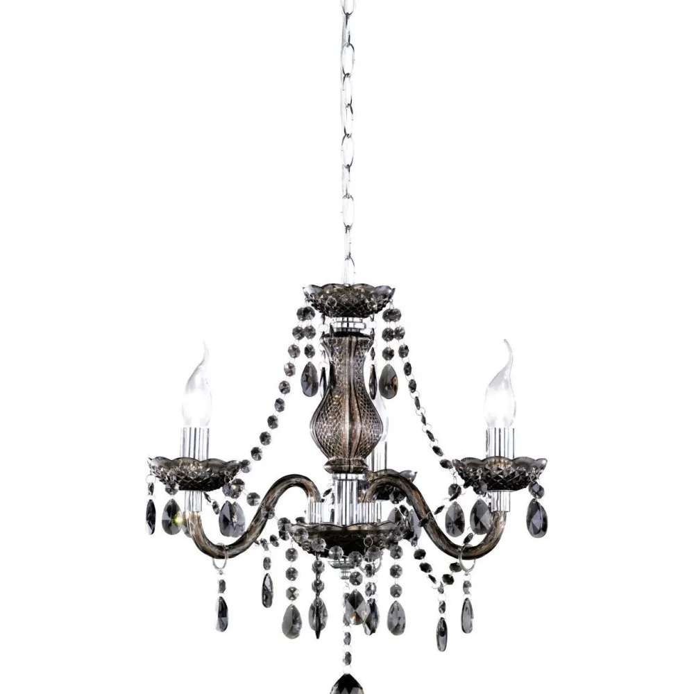 Kattokruunu Luster Ø 400x1500 mm 3-osainen musta - Trio Sale