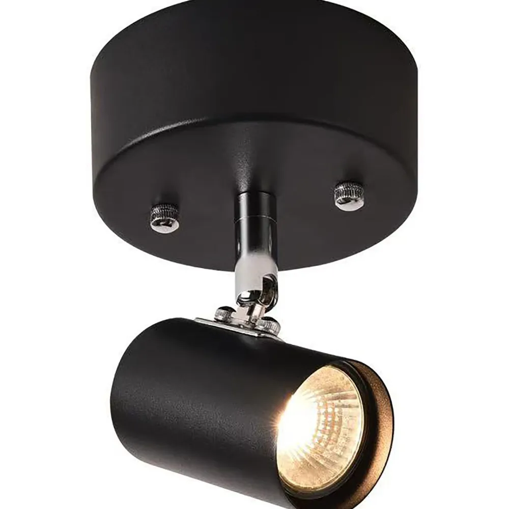FocusLight Kattospottivalaisin Nordic 1-osainen Ø12cm GU10 Clearance