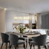 FinePRICE Kattovalaisin kristallihelmillä hopea 104 cm e14
