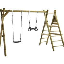 Keinuteline sis, keinuistuin trapetsikeinu ja kiinnikkeet - Nordic Play Clearance