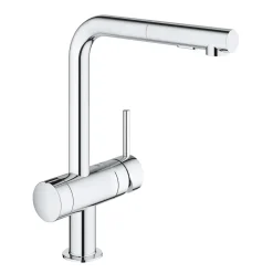 Keittiöhana Minta, APK-liitäntä, ulosvedettävä juoksuputki, kromi - Grohe Clearance