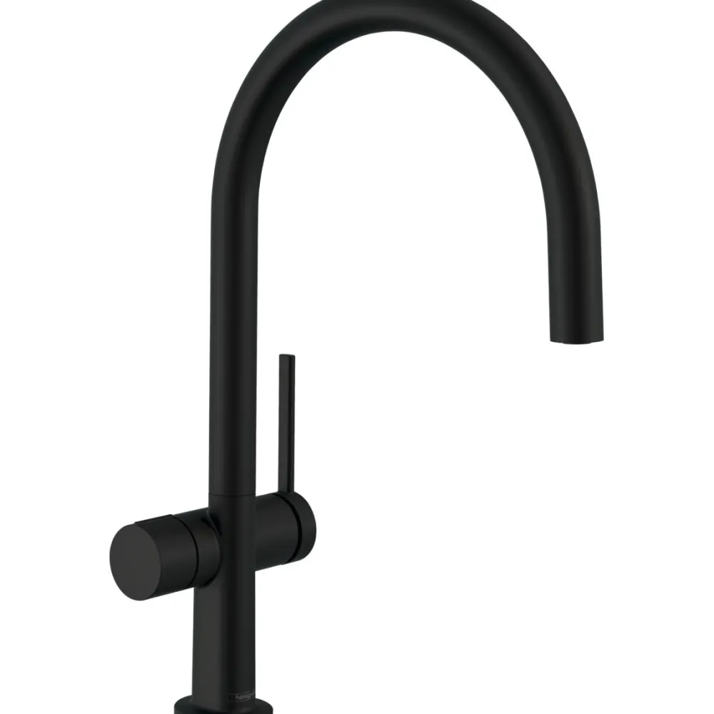 Keittiöhana Talis M54 220 APK-liitäntä musta - Hansgrohe Discount