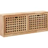 FinePRICE Kenkäkaappi penkki 94x20x38 cm pähkinäpuu Online