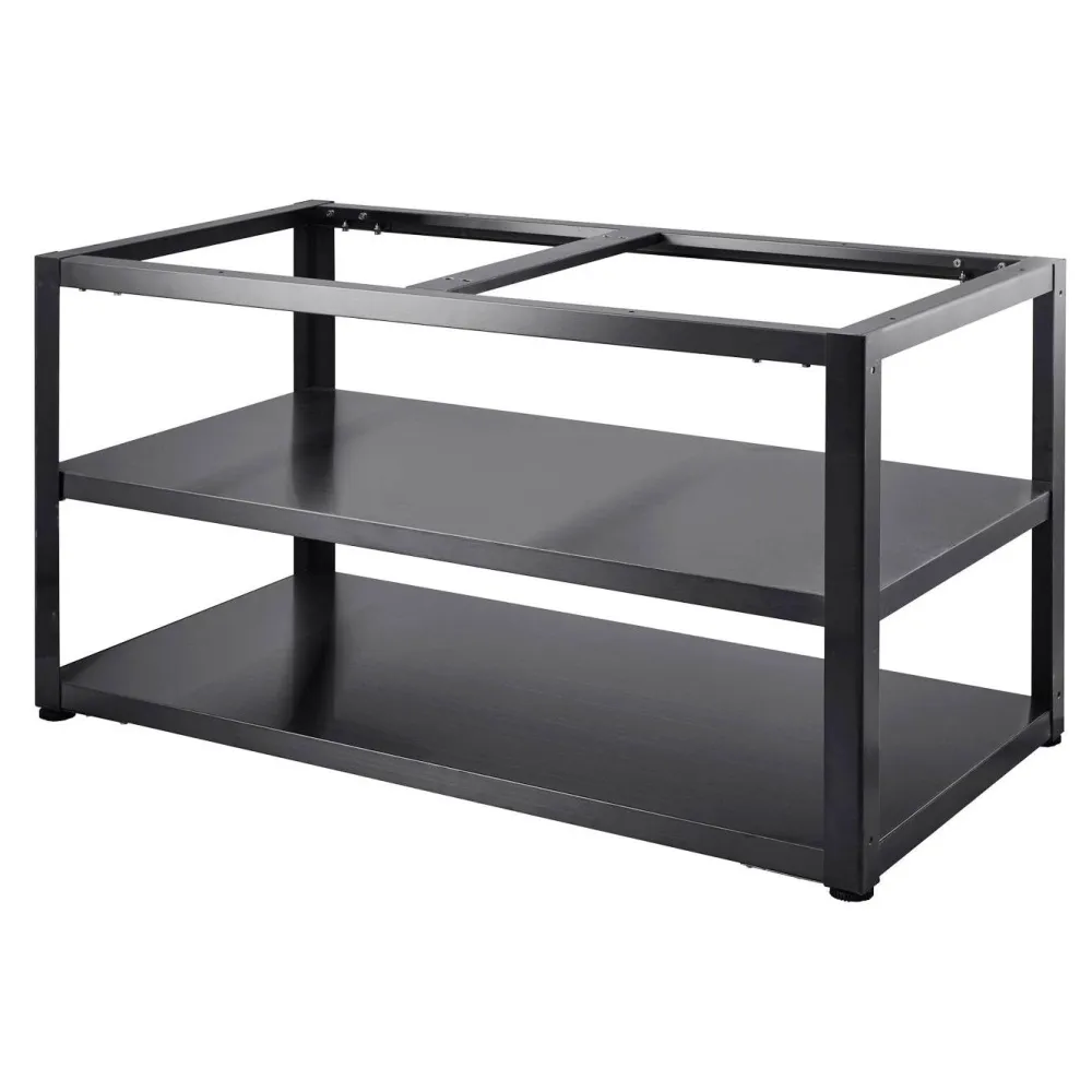Kesäkeittiön perusmoduuli 120 cm 2 moduulia musta - Myoutdoorkitchen