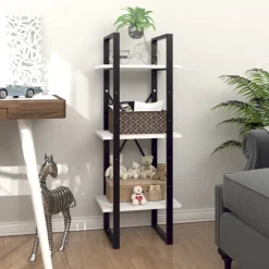 FinePRICE Kirjahylly 40x30x105-210cm, eri materiaaleja/kokoja ja värejä Outlet