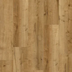 Kivikomposiittivinyylilankku Väinämöisen venepuu, integroitu askeläänieriste - DomusFlooring Hot