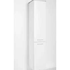 Ido Korkea kaappi Glow 330x1750x360mm vetimellä valkoinen Hot