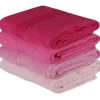 Käsipyyhe 50x90 cm pinkit 4 kpl - Linento Sale