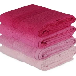 Käsipyyhe 50x90 cm pinkit 4 kpl - Linento Sale