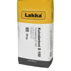 Lakka Rakennustuotteet Kuivabetoni Lakka S 100, eri kokoja