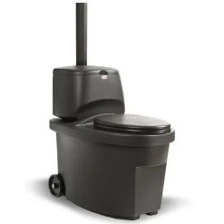 Kuivikekäymälä 140l, lämpöistuin, tummanharmaa - Biolan Outlet