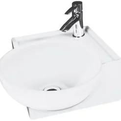 Kulma-allas TP051, 370 X 370 X 160 mm - Creavit New