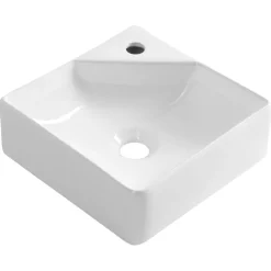 Kulma-allas Nexa 30x30cm, valkoinen - Interia Online