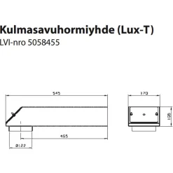 Kulmasavuhormiyhde Lux-t - Jäspi New