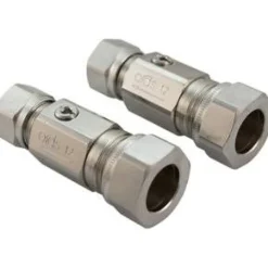 Kuulasulkuventtiili 281086/2 10x15 kromi pari - Oras Outlet