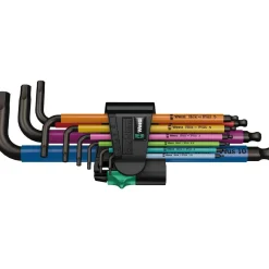 Wera Kuusiokoloavainsarja 950/9 Hex-Plus, 1, 5–10mm, 9 kpl Sale