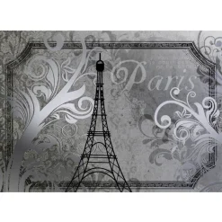 Kuvatapetti Vintage Paris - silver eri kokoja - Artgeist Clearance