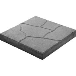Lakka Rakennustuotteet Kuviolaatta Lakka 300x300x50 mm musta Best