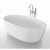 Bathlife Kylpyamme Ideal Oval 1600 mm valkoinen