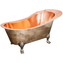 Kylpyamme BR-T058-G 340l 180 x 91 x 86 cm kupari - GemLook Clearance