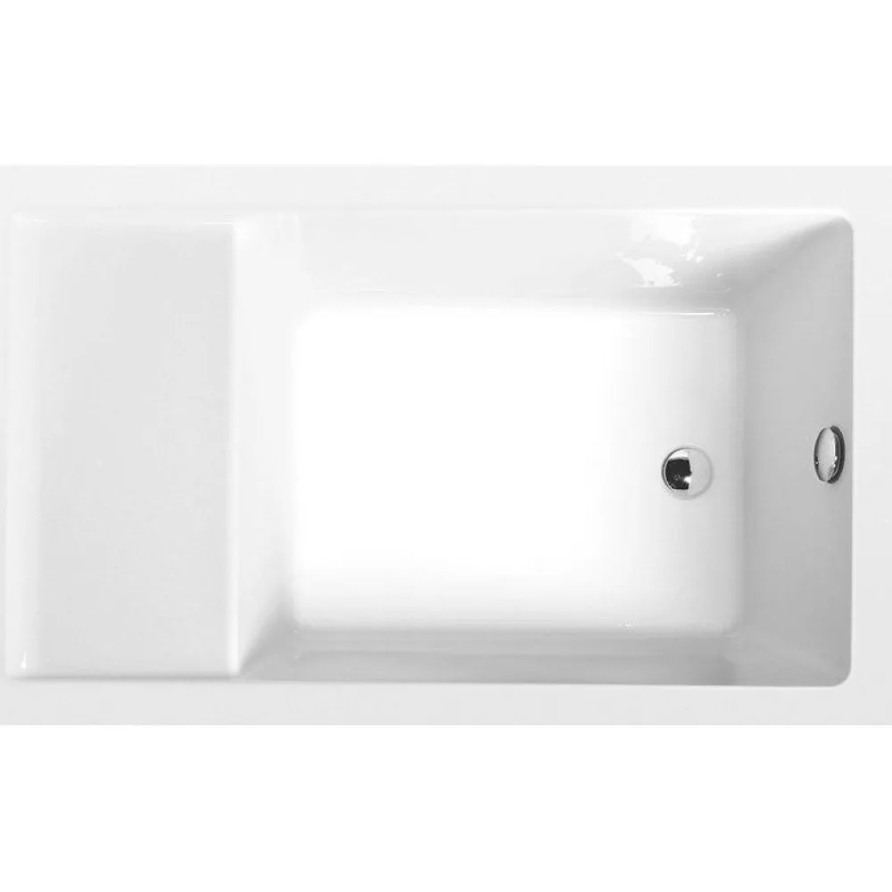 Interia Kylpyamme Jazz 1200x750 mm, valkoinen