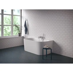 Kylpyamme Hovås I 1550x800x610 mm valkoinen - Nordhem Outlet