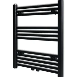 Kylpyhuoneen keskuslämmitys pyyheteline suora 600x764 mm - FinePRICE New