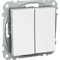 Kytkin 6+6 0X UKJ valkoinen Exxact - Schneider Electric Hot