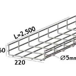 Wibe Lankahylly Aisi 316l 120/60/5mm RST Discount