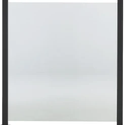 Lasikaidepaneeli alumiinitolpille 100x90cm kirkas lasi - Hortus Sale