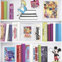 Sandudd Lastenhuoneen tapetti Disney Bookshelf 106455, Disney, monivärinen Discount