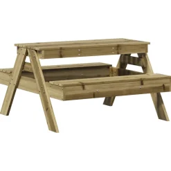 FinePRICE Lasten piknikpöytä 88x97x52 cm, eri värejä (33988) Discount