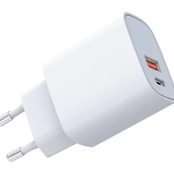 Airam Latauspistoke 2-osainen 20W USB-A+USB-C IP20, pikalataus Online