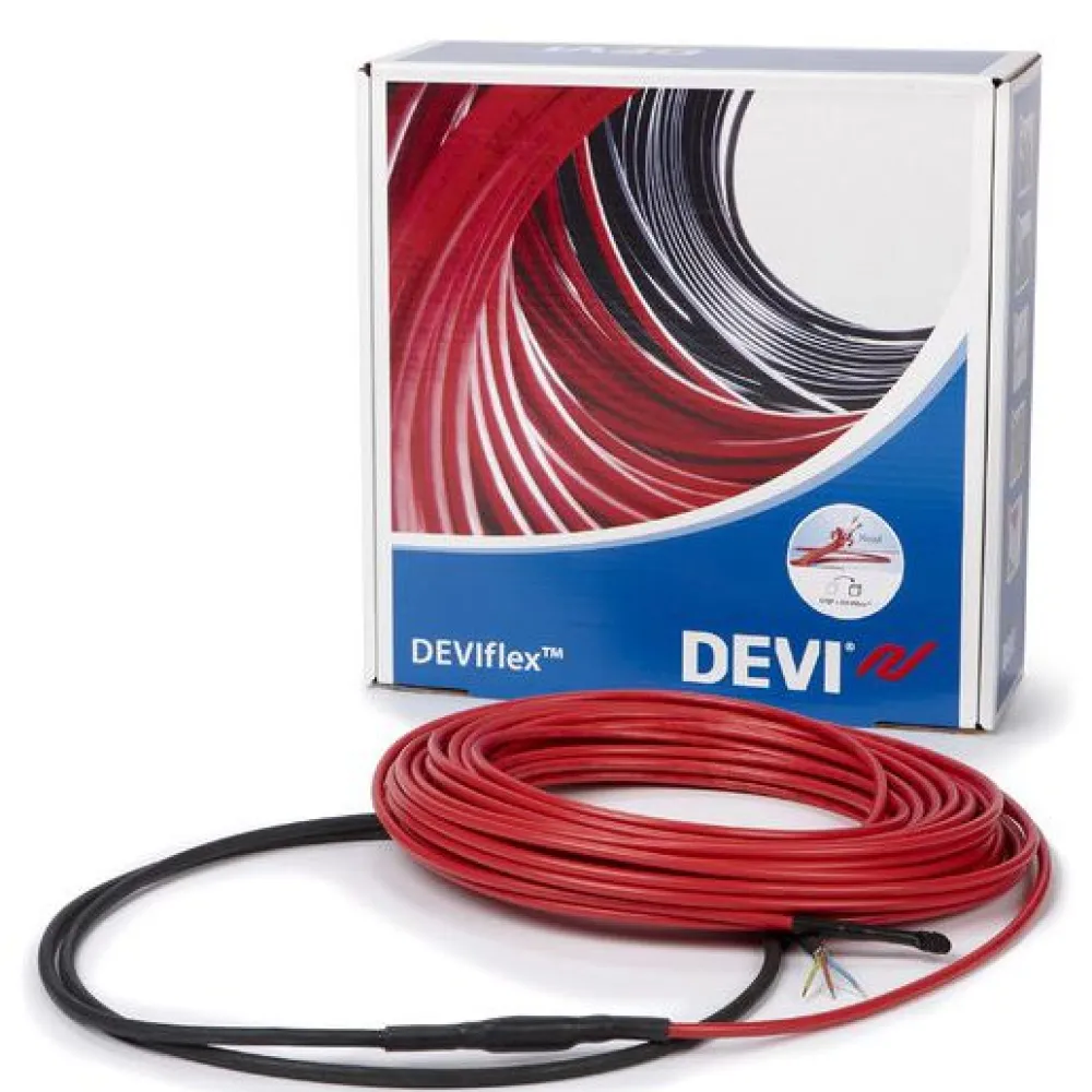 Devi Lattialämmityskaapeli flex DTIP-18, eri vaihtoehtoja Outlet