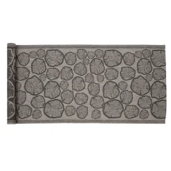 Jokipiin Pellava Laudeliina Mänty 45x160 luonnonväri/musta