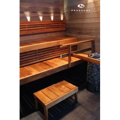 Prosauna Laudepaketti Basic 240 leveys max 2400 mm lämpöhaapa 53/41 New
