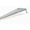 LED-asennuslista Embed läpikuultava kansi 2000x23/17x8mm alumiini - FTLight Best