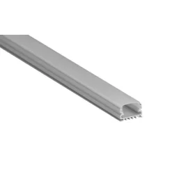 FTLight LED-asennuslista Large läpikuultava kansi 2000x18,5x10 mm alumiini Online