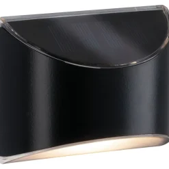 Paulmann LED-Aurinkokennoseinävalaisin Solar tummanharmaa New