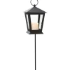 Star Trading LED-hautalyhty Serene, 40cm, musta Best