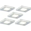 LED-kalustevalaisinsetti LED-Vita 10 5x4.2W 24V kromi - Limente Discount