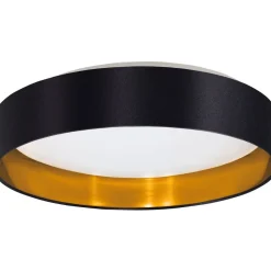 Eglo LED-Kattovalaisin Maserlo 2 Ø38cm musta New