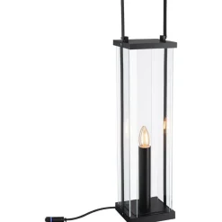 Paulmann LED-lyhty Plug & Shine Classic, 69.5cm, IP44, 1900K, antrasiitti Discount