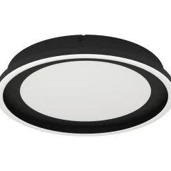 LED-Plafondi Calagrano Ø38cm värivaihto + kaukosäädin musta/valkoinen - Eglo Outlet