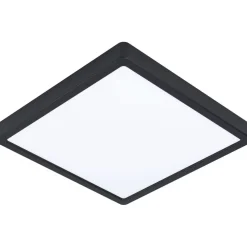 LED-Plafondi Fueva 5 28,5x28,5cm 4000K musta pinta-asennettava vaihdettava LED - Eglo Best