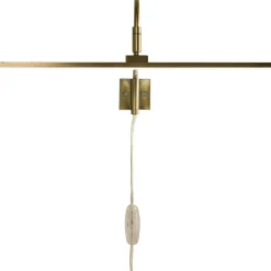 Aneta Lighting LED-tauluvalaisin Miro antiikkimessinki Online