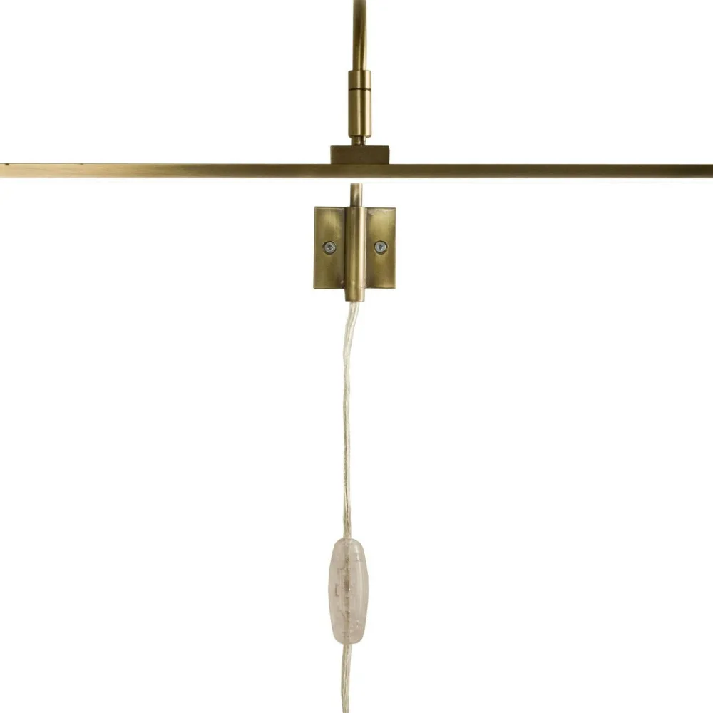 Aneta Lighting LED-tauluvalaisin Miro antiikkimessinki Online
