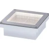LED-terassivalaisin liiketunnistimella Brick, IP67, 10x10cm, 3000K, alumiini - Paulmann Outlet